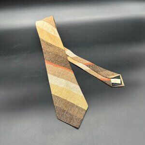 Vintage Tie 1970s Sundance By Wembley Necktie Stripes Retro Fashion Accessory